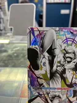 Monkey D. Luffy Leader ST21-001 Gear 5 Parallel Alt Art Foil One Piece CCG NM - Image 2