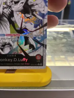 Monkey D. Luffy Leader ST21-001 Gear 5 Parallel Alt Art Foil One Piece CCG NM - Image 5