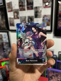 One Piece Boa Hancock Op07-038 (PSA Magazine) Promo LP (Small Dent On Back) - Image 1