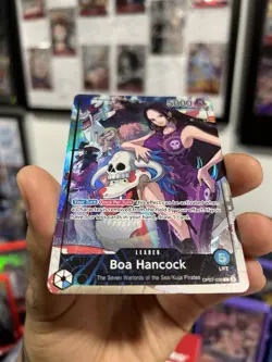 One Piece Boa Hancock Op07-038 (PSA Magazine) Promo LP (Small Dent On Back) - Image 3