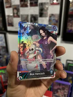 One Piece Boa Hancock Op07-038 (PSA Magazine) Promo LP (Small Dent On Back) - Image 4