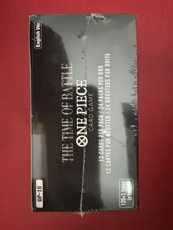 OP16 - The Time of Battle - One Piece Booster Box - ENGLISH SEALED + 2 Blisters - Image 2