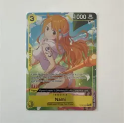 Bandai One Piece Card Game Nami ST29-008 Alt Full Art - Image 1