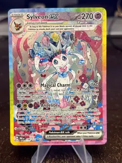 Pokemon Sylveon EX TCG Card Sir 156/131 Prismatic Evolutions NM Condition - Image 3