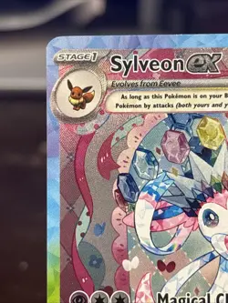 Pokemon Sylveon EX TCG Card Sir 156/131 Prismatic Evolutions NM Condition - Image 4