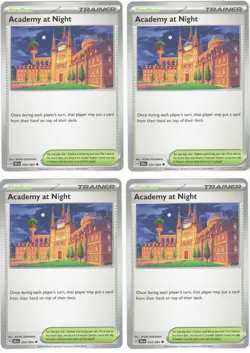 Academy at Night 054/064 - Shrouded Fable - Pokemon Trainer Card Set playset - Image 1