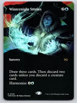 Winternight Stories (Borderless) 336 Tarkir: Dragonstorm Foil NM - Image 1