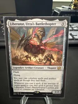 Liberator, Urza's Battlethopter R Promo Pack: The Brothers' War 237 NM - Image 1