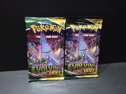 Pokemon TCG Sword & Shield Evolving Skies X2 Booster Packs Sealed Brand New 820650808777 - Image 1