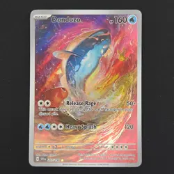 Pokemon TCG Card Dondozo 207/198 Scarlet & Violet Base Illustration Rare - NM - Image 1