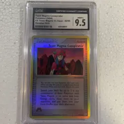 2004 POKEMON REVERSE HOLO #82/95 TEAM MAGMA CONSPIRATOR CGC MINT 9.5 - Image 1