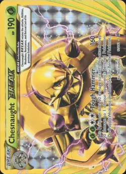 Chesnaught BREAK 12/162 BREAK Rare BREAKthrough Pokemon Lightly Played - Image 1