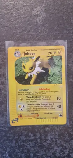Jolteon Skyridge 13/144 Eng Reverse Holo Pokemon - Image 1