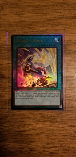YUGIOH GORDIAN SLICER ASIA ENGLISH EDITION ALIN-AE066 ULTIMATE RARE - Image 1