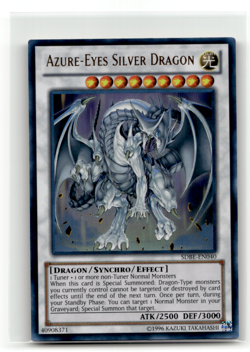 Yu-Gi-Oh! Dark - Azure-Eyes Silver Dragon SDBE - Ultra Rare - Image 1