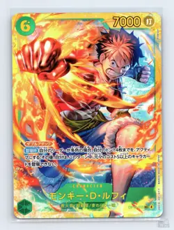 Monkey.D.Luffy OP13-118 Carrying On His Will SEC JP One Piece NM - Image 1