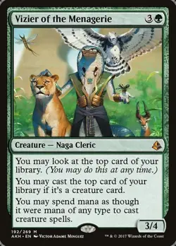 Vizier of the Menagerie Amonkhet LP MTG - Image 1