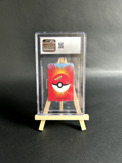 Tauros Pokemon Playing Card - 1999 Mini Blue Deck - 3 of Spades- POP 2 - Image 2