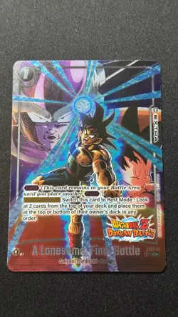A Lonesome, Final Battle FS05-16 C Alt Art Fusion World Dragon Ball Super Card - Image 1