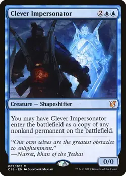 Clever Impersonator Commander 2019 LP MTG - Image 1