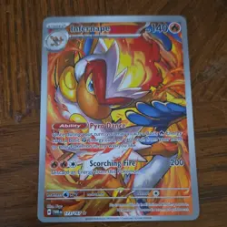 Pokemon Infernape Illustration Rare Holo Stage 2 Sv06 173/167 140HP - Image 1