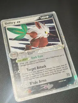 Pokemon Card - Shiftry Ex Holo 97/100 Ex Crystal Guardians HP - Image 1
