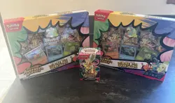 Pokemon TCG Ascended Heroes LOT - 2x Deluxe Pin Collections + 1 Booster Bundle! - Image 1