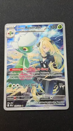 Pokemon TCG Cynthia’s Roserade Destined Rivals 184/182 - Image 1