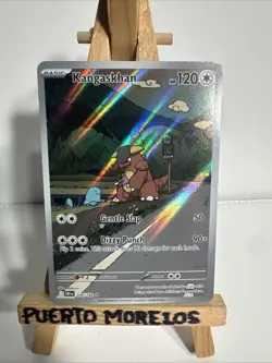 Pokemon TCG Kangaskhan 204/182 Sv10: Destined Rivals Holo Illustration Rare - Image 1