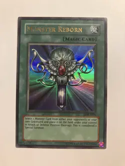 Yu-Gi-Oh! | Monster Reborn | LOB-E096 | Ultra Rare | MP - Image 1