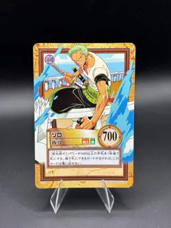 Roronoa Zoro C333 Carddass Hyper Battle Japanese One Piece Heavily Played - Image 1