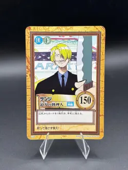 Sanji C188 Carddass Hyper Battle Bandai Japanese One Piece Heavily Played - Image 1