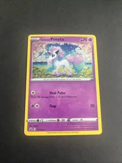 Galarian Ponyta SWSH013 SWSH: Sword & Shield Promo Cards Holo - Image 1