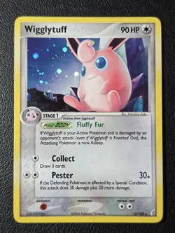 Pokemon Wigglytuff Crystal Guardians 13/100 Holo Rare Card - Image 1