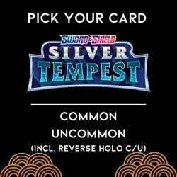 Pokemon Silver Tempest Choose Your Card C/U Reverse Holo Common Uncommon NM - Image 1