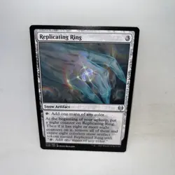 Replicating Ring 244 Uncommon Kaldheim Magic: The Gathering Lightly Played - Image 1