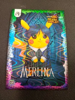 Merlina (Pikachu) #123 - Galaxy Holo - Electric Pikachu Cosplay - Pokemon - Image 1