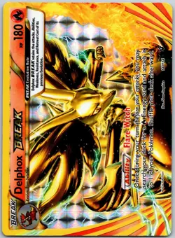 Delphox BREAK 14/124 BREAK Rare Fates Collide Near Mint - Image 1