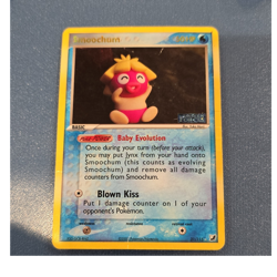 Pokemon Smoochum Unseen Forces, Reverse Holo, 31/115, 50 HP 2005 - Image 1