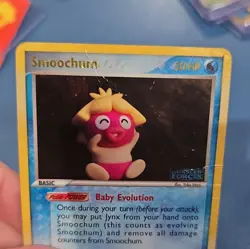Pokemon Smoochum Unseen Forces, Reverse Holo, 31/115, 50 HP 2005 - Image 5