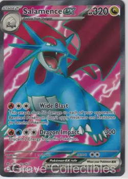 Salamence ex 177/159 Ultra Rare Journey Together Pokemon NM/M - Image 1