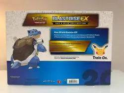 Pokemon Blastoise EX Red & Blue Collection Box, Factory Sealed - Image 2
