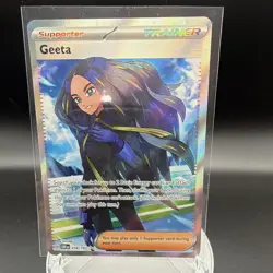 The Pokemon Company Pokemon TCG Obsidian Flames Geeta UR 218/197 EN - Image 2