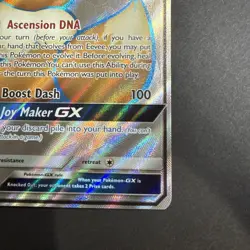 Pokemon TCG Eevee GX SM242 Sun & Moon Black Star Promo Holo LP - Image 4
