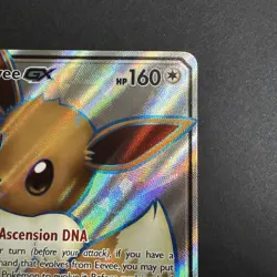 Pokemon TCG Eevee GX SM242 Sun & Moon Black Star Promo Holo LP - Image 5