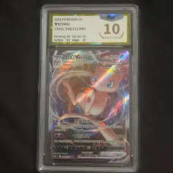 Pokemon Mew VMAX Fusion Strike RRR Holo 049/132 Chinese 310 HP 130 Attack - Image 1