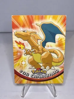 1999 Topps Pokemon TV Animation Edition Charizard #6 MP - Image 1
