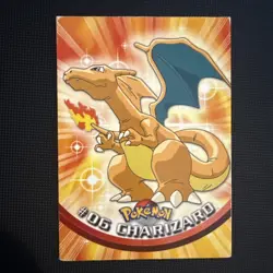 1999 Topps Pokemon TV Animation Edition Charizard #6 MP - Image 3
