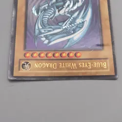 YuGiOh Blue-Eyes White Dragon SDK-001 1st Edition Ultra VG-G Asian English s899 - Image 3