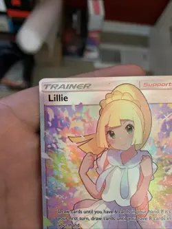 Pokemon Lillie Trainer Full Art Ultra Prism Holo 2018 151/156 - Image 5